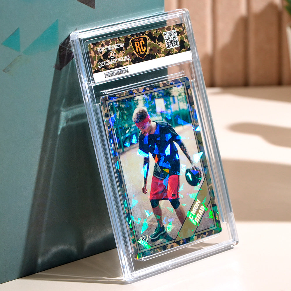 Custom Father's Day Acrylic Poke Vintage Card Personalized Game Inspired Card Gift for Dad Father's Day Keepsake