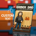 Custom Father's Day Poke Game Card Personalized Game Inspired Card Gift for Dad Father's Day Keepsake