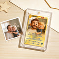 Custom Cards Personalized Photo and Text Anime Style Clay Style Trading Card Father's Day Gifts