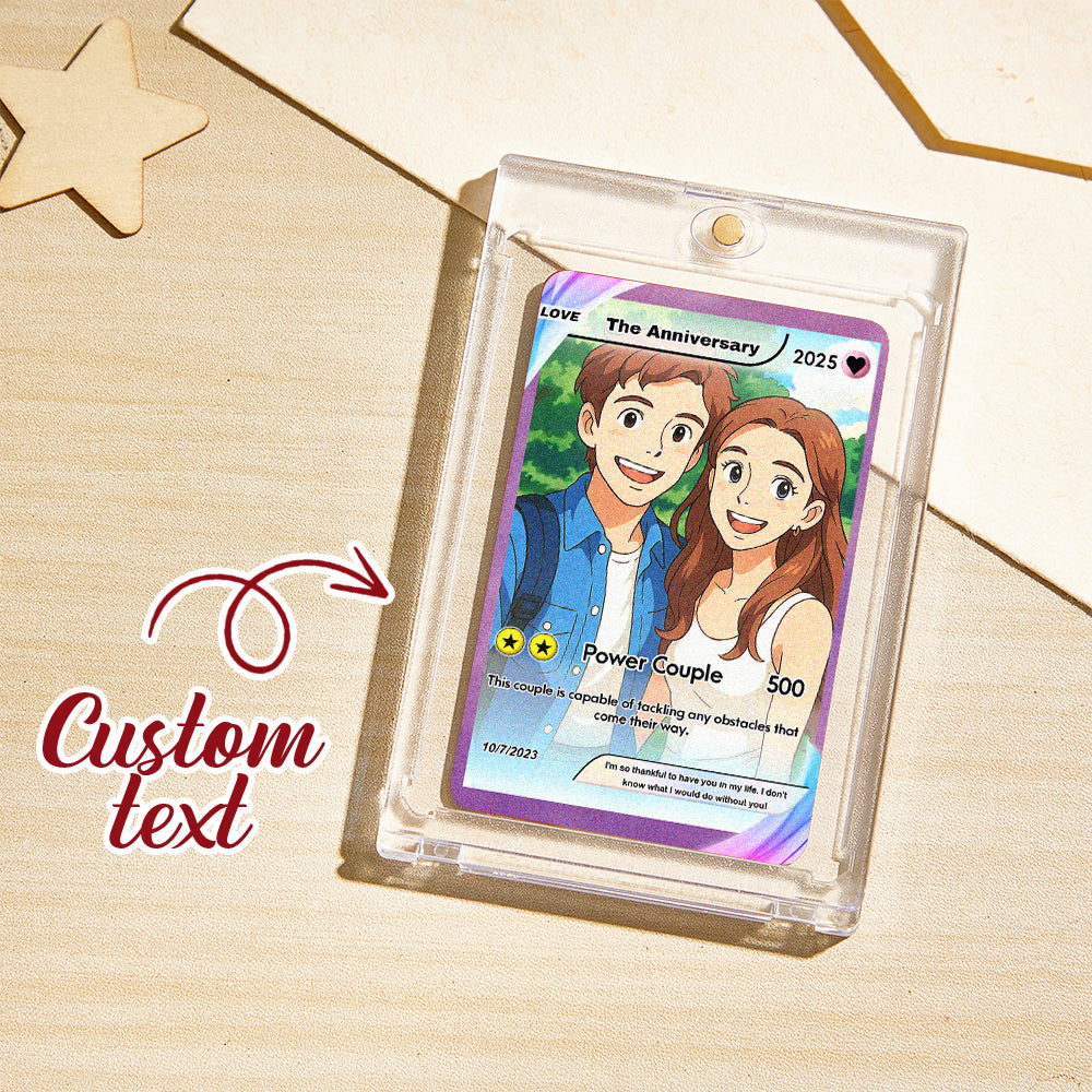 Custom Poke Card, Gift For dad, Father's Day Gift, Custom Poke Present