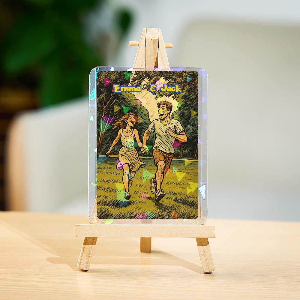 Custom Adventure Style Card Present for family Turn Your Photo into a Unique Collectible
