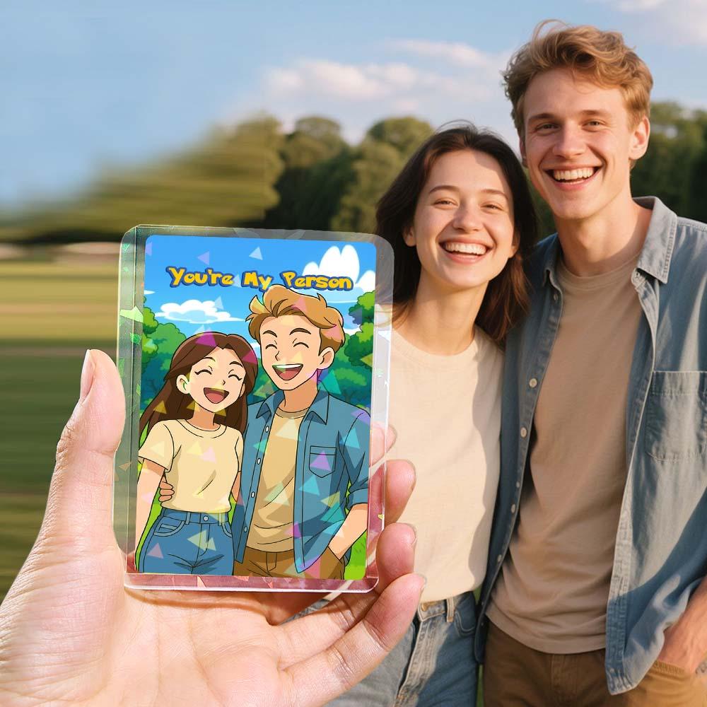 Custom Adventure Style Card Present for family Turn Your Photo into a Unique Collectible