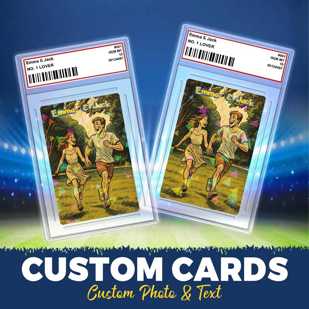 Custom Adventure Style Card Present for family Turn Your Photo into a Unique Collectible