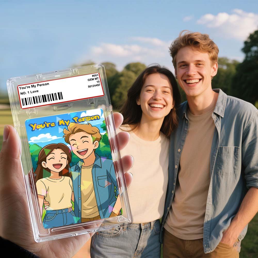 Custom Adventure Style Card Present for family Turn Your Photo into a Unique Collectible