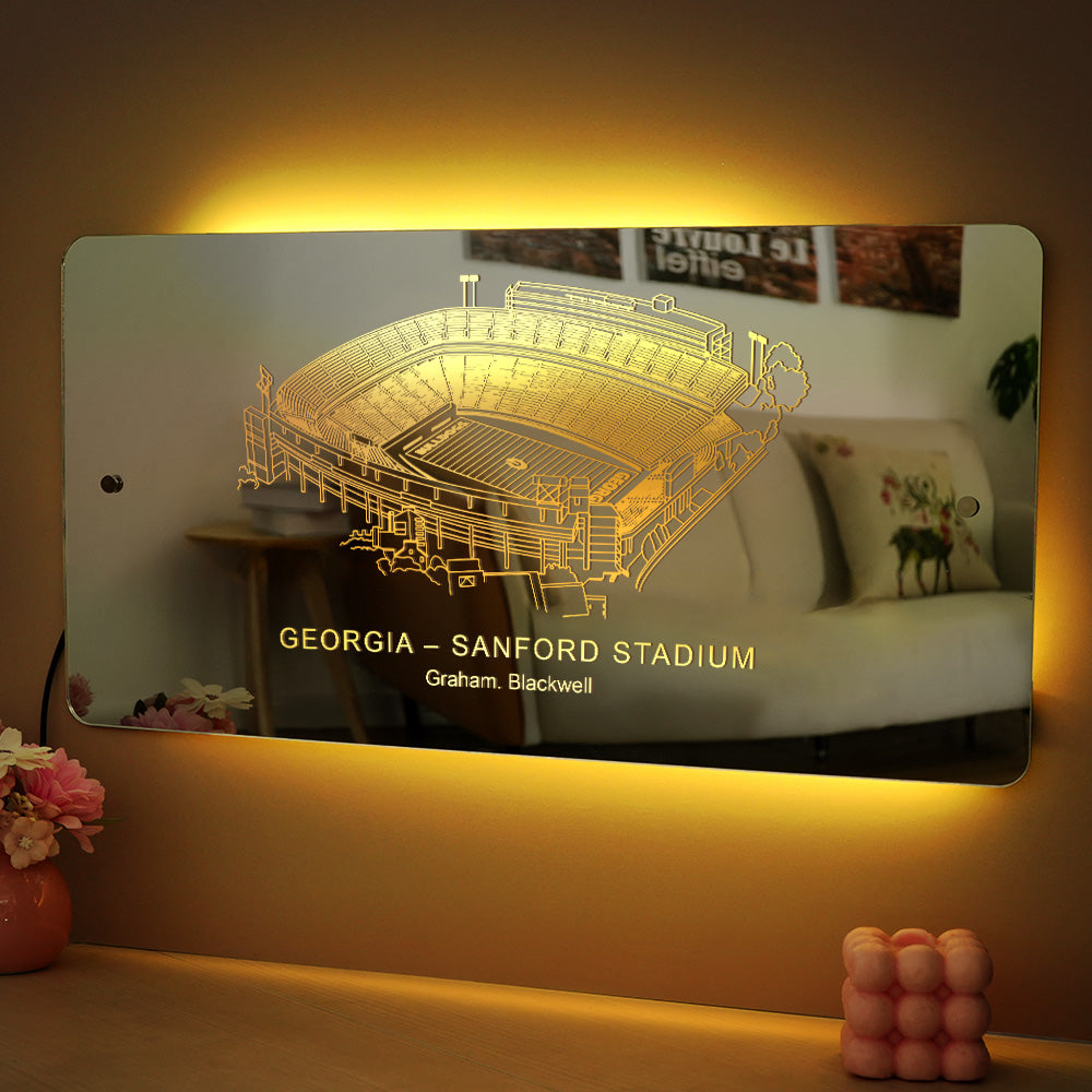 Football Stadium Mirror Light Gifts for Sports Lovers