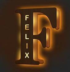 Custom Engraved Letter Lights Gift "F"