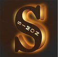 Custom Engraved Letter Lights Gift "S"