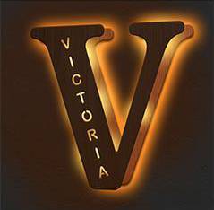 Custom Engraved Letter Lights Gift "V"