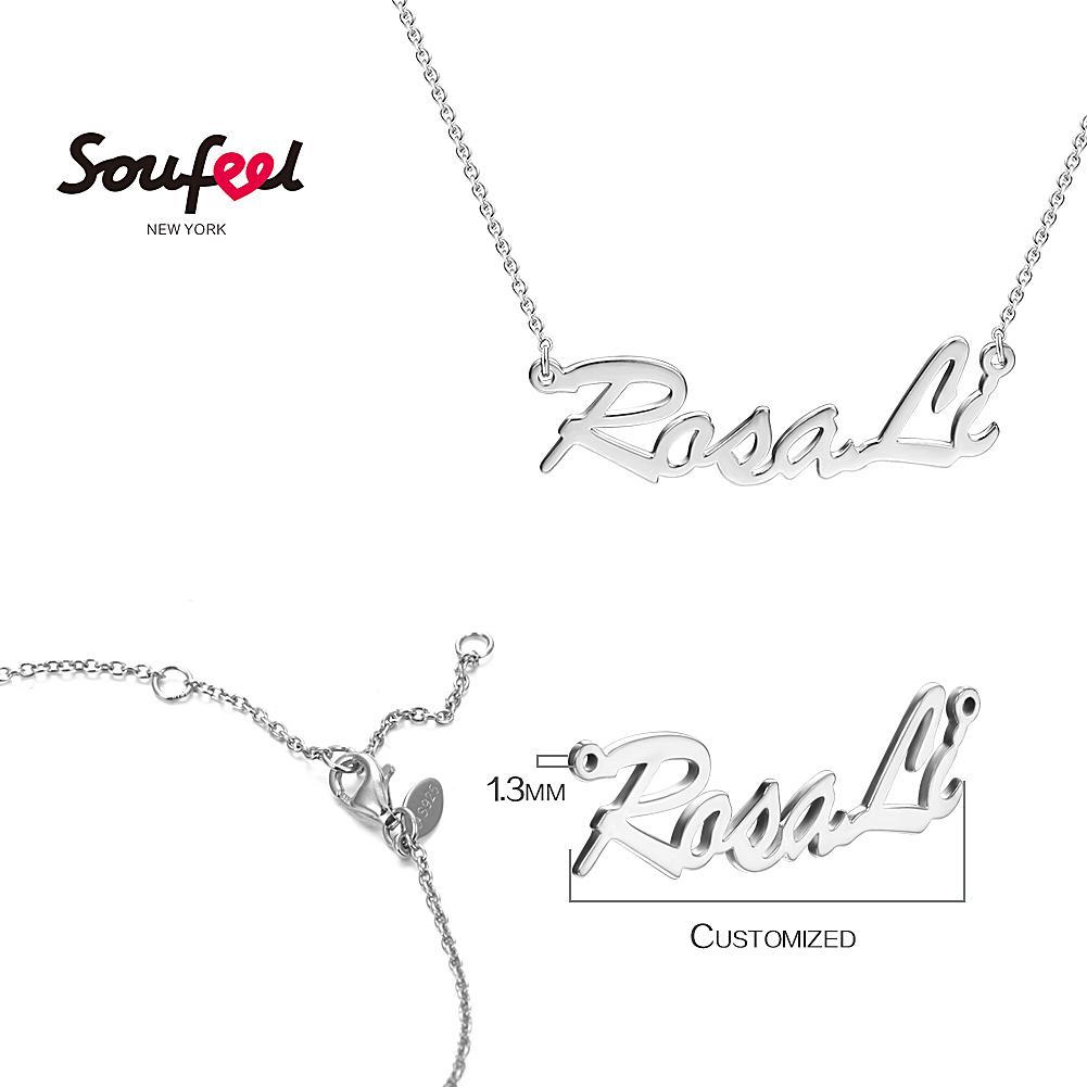 Special Offer Name Necklace Silver