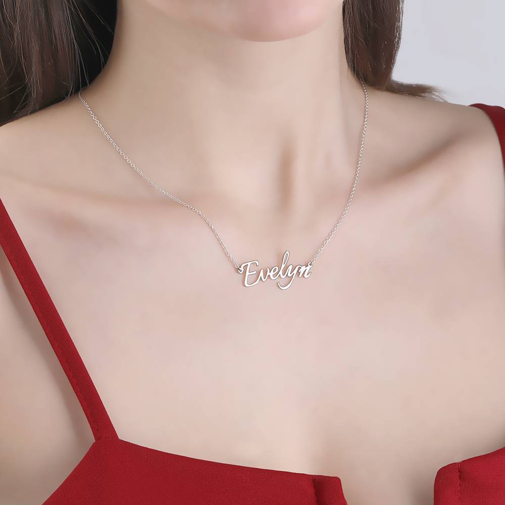 Personalized  Name Necklaces  - 14K Gold Name Necklace - Gifts Ideas for Her - Custom Name Necklace - Name Plate Necklace