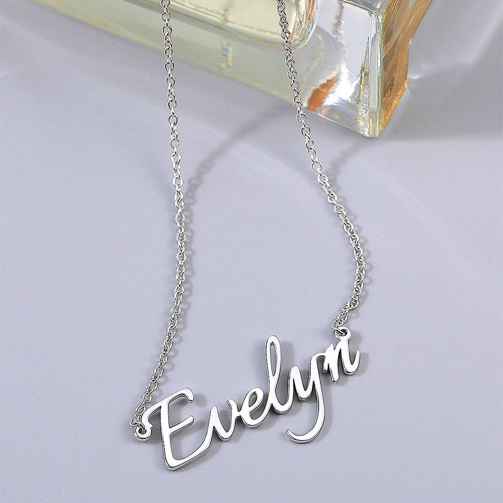 Personalized  Name Necklaces  - 14K Gold Name Necklace - Gifts Ideas for Her - Custom Name Necklace - Name Plate Necklace