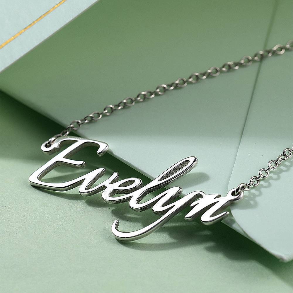 Personalized  Name Necklaces  - 14K Gold Name Necklace - Gifts Ideas for Her - Custom Name Necklace - Name Plate Necklace