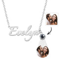 Soufeel Personalized Name And Picture Projection Necklace Creative Gift