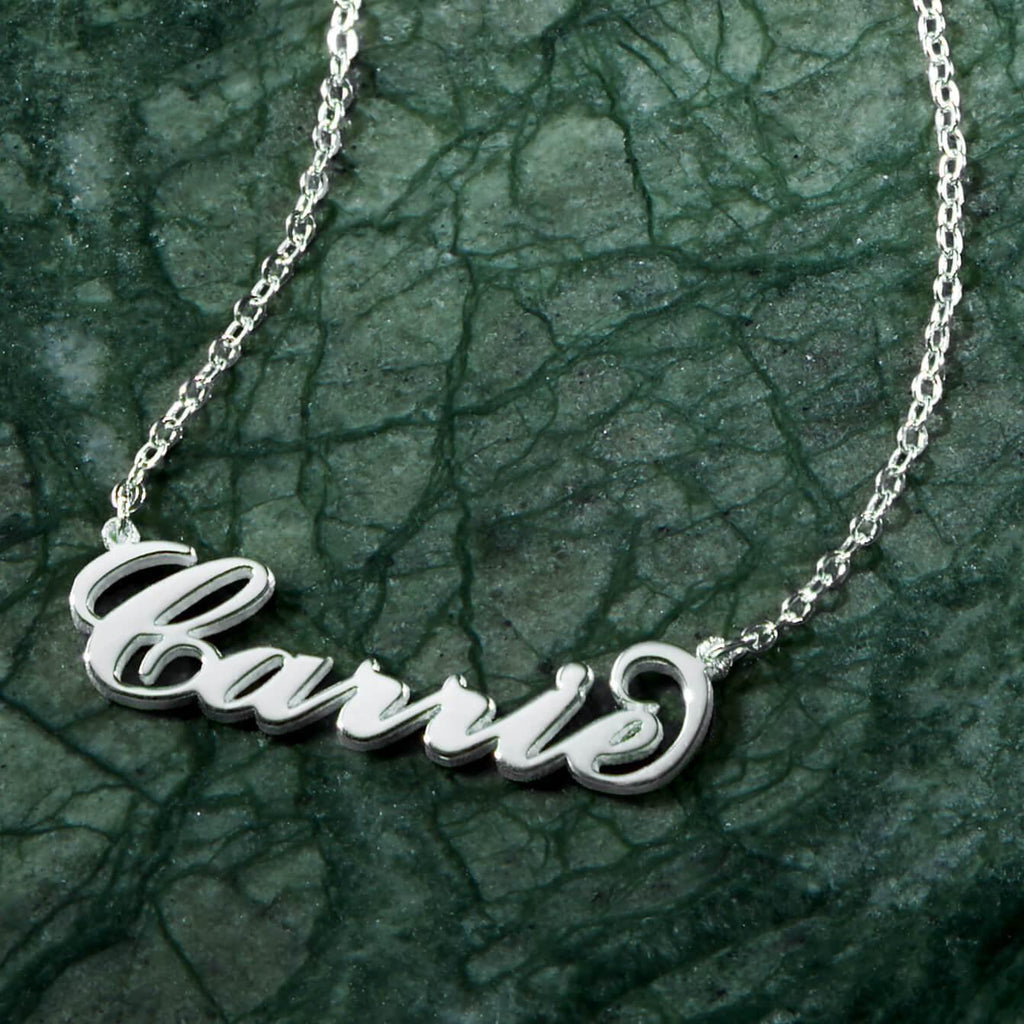 Carrie Style Name Necklace