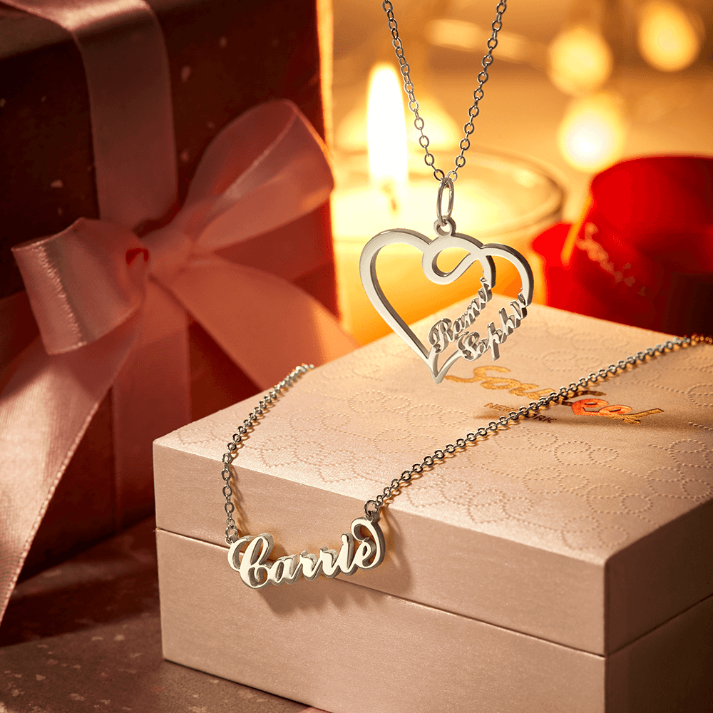 Carrie Style Name Necklace