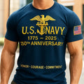 U.S. Navy 250th Anniversary T-shirt