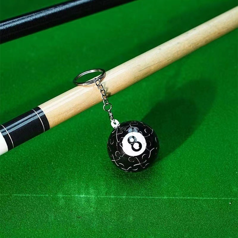 3d Puzzle Ball Keychain Basketball Building Block Educational Toy Pendant