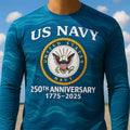 U.S. Navy 250th Anniversary Long Sleeve T-Shirt