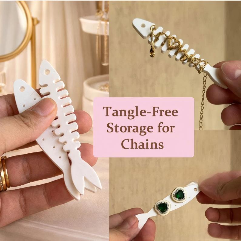 Fish Can Travel Jewelry Box – Cute Portable Jewelry Organizer Case for Rings, Earrings & Necklaces