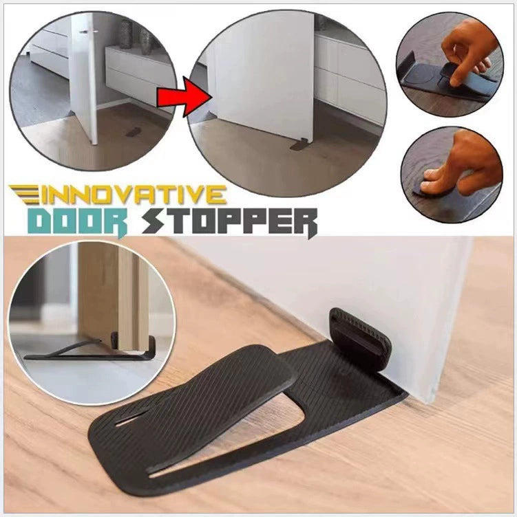 Door Stop Multi-Function Door Stopper Safety Protector Spring Innovative Door Stopper Properly Holds Your Door Open Door Wedge Holder