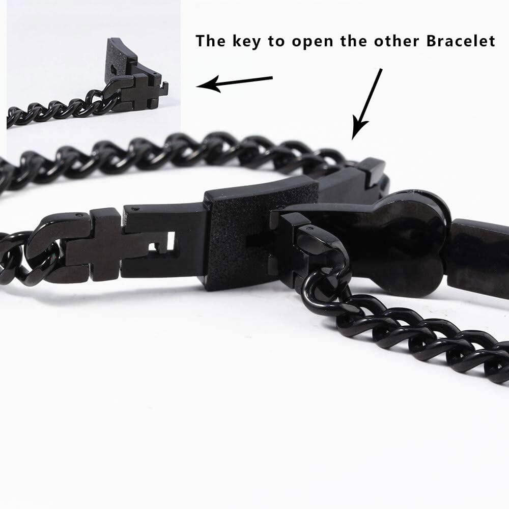 Lock & Key Bracelet for Boyfriend, Girlfriend, Lover Couple Bracelet Best Gift for Her