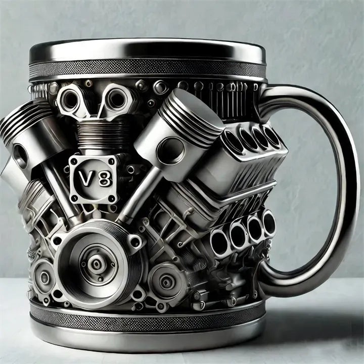V8 Engines Stainless Steel Cup Father's Day Gifts for Dad