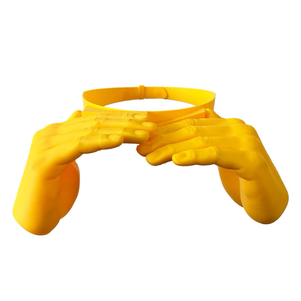3D Printed Hand Sun Hat Funny Creative One-Hand & Two-Hand Sunshade Hat Unique Novelty Gift for Friends for Family