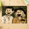 Custom Photo Puzzles Personalized Comic Cartoon Style Image Puzzles