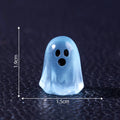 Glow-In-The-Dark Ghost Miniature Landscape Halloween Ornaments