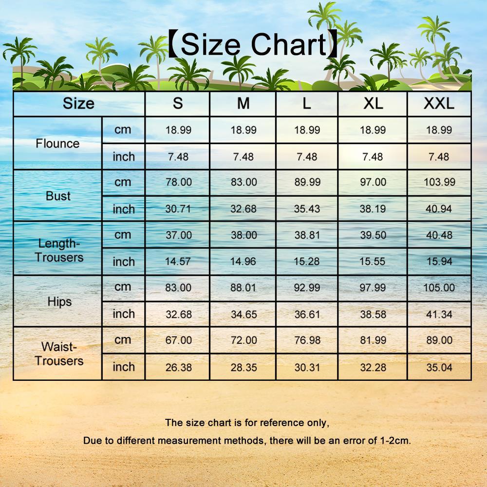 Custom Face Bikini Women's Ruffle Summer Bikini High Waisted Bathing Suits Gift For Her - Rainbow