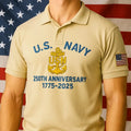 U.S. Navy 250th Anniversary Polo Shirt