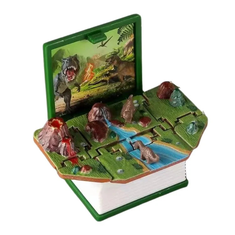 3d Pop-up Book Keychain Folding Bomb Book Decompression Pendant