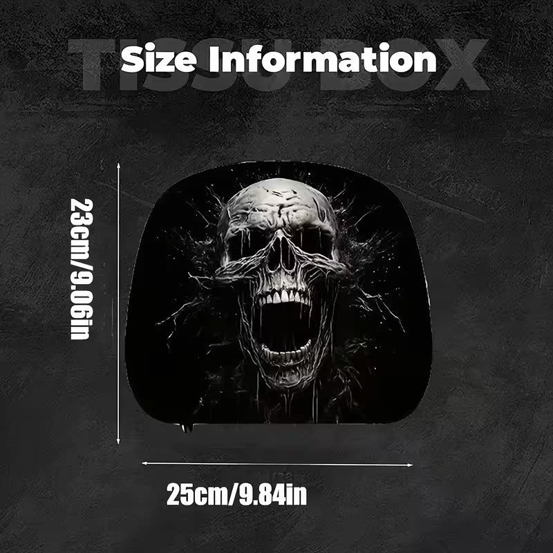 Custom Photo Car Headrest Covers Elastic Universal Fit Novelty Graphic Car Seat Headrest Protector Personalized Funny Auto Interior Accessories