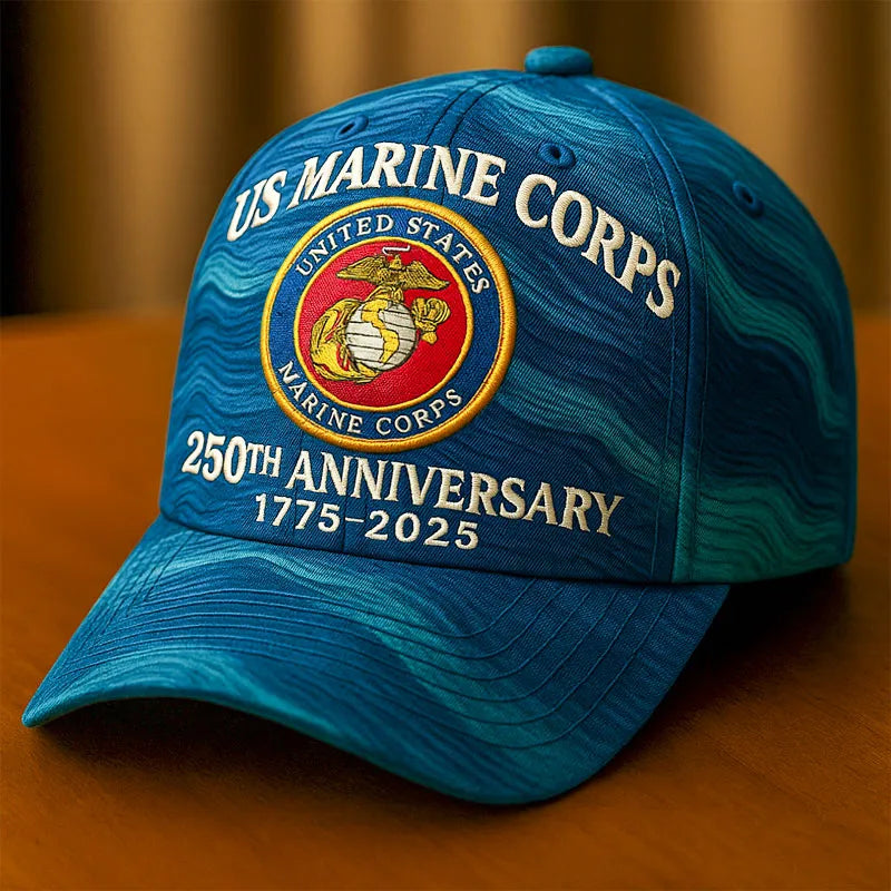 250th anniversary Marine Corps hat