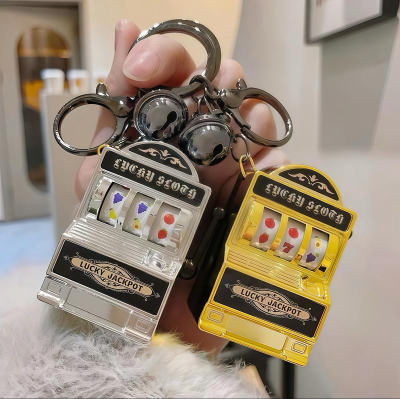 Mini Spinning Machine keychain Cool Designed Keychain Creative Keychain Stress Relief Keychain