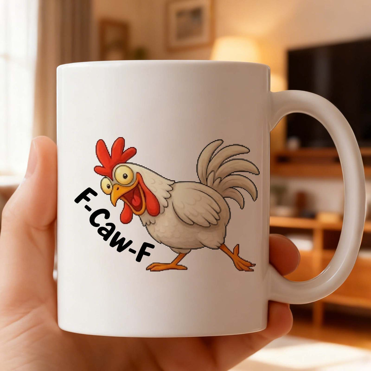Custom Mug - Personalized Funny Gifts For Best Friends, Family, Coworker, Work Bestie - My Resting Squawk Face