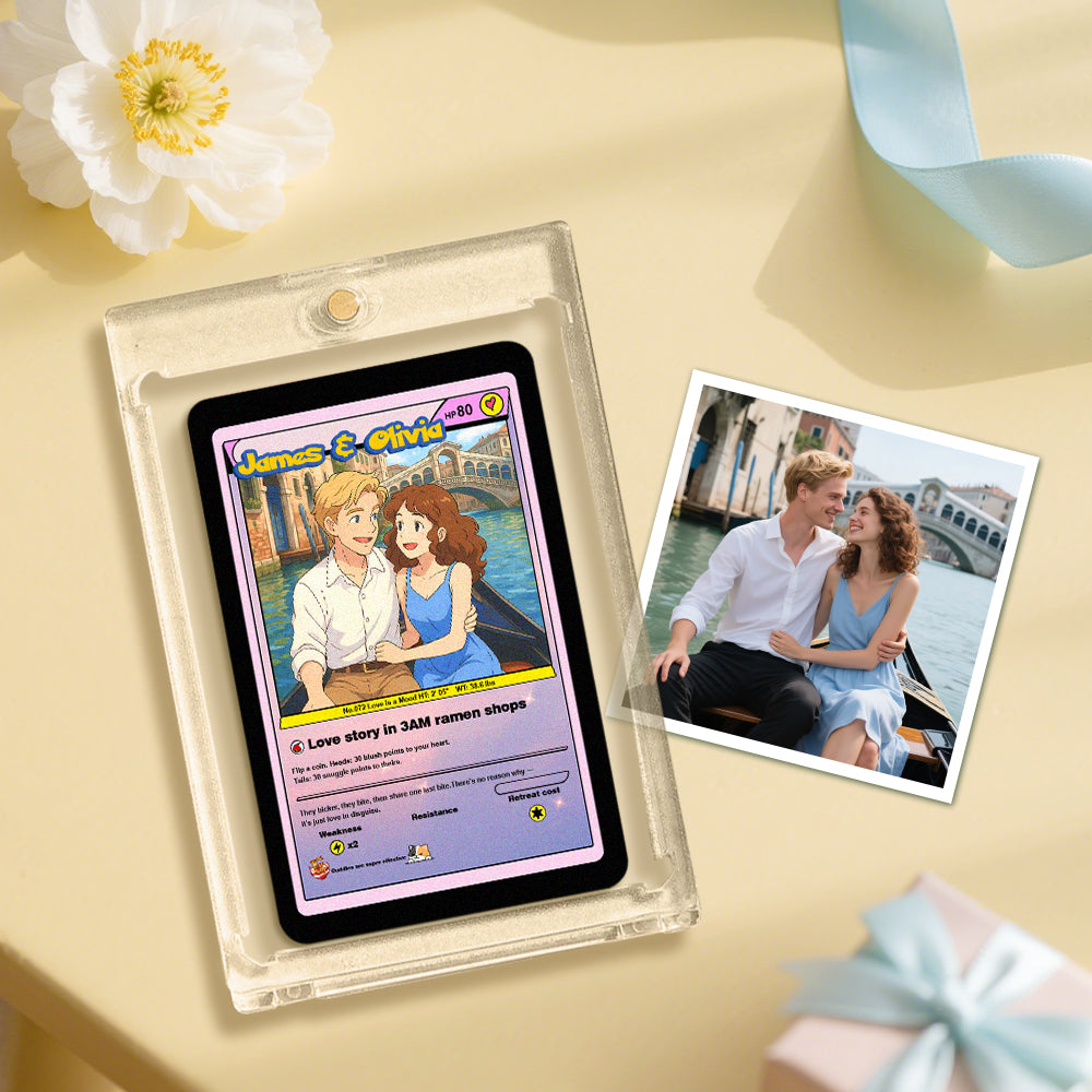 Custom Poke Card, Gift For dad, Father's Day Gift, Custom Poke Present