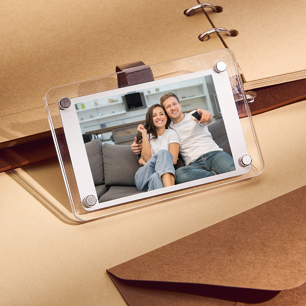 Photo Car Visor Clip Custom Sun Visor Clip Personalized Photo Car Decoration Polaroid Photo Father's Day Gift for Dad