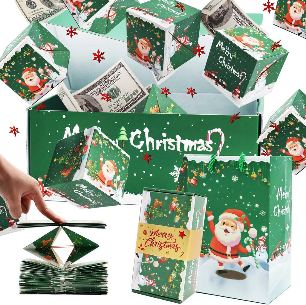 Christmas Surprise Bounce Box Christmas Bounce Box Gift Box Birthday Gift Bouncy Gift Box Christmas Gifts