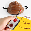 Funny Poop Toy Car – Speedy Poo Sound-Effect Prank Toy with Toilet Plunger Remote for Kids & Adults, Hilarious Gag Gift for Christmas, Stocking Stuffers & Parties