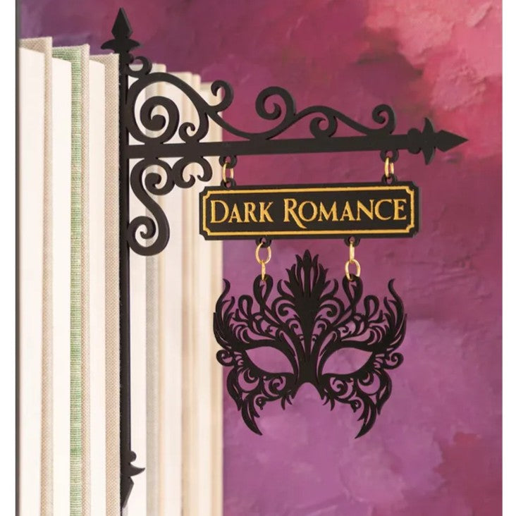 Handcrafted Bookshelf Dividers Tavern Bookshelf Signs, Home Library Decor Book Gift Library Organizers Gift for Readers