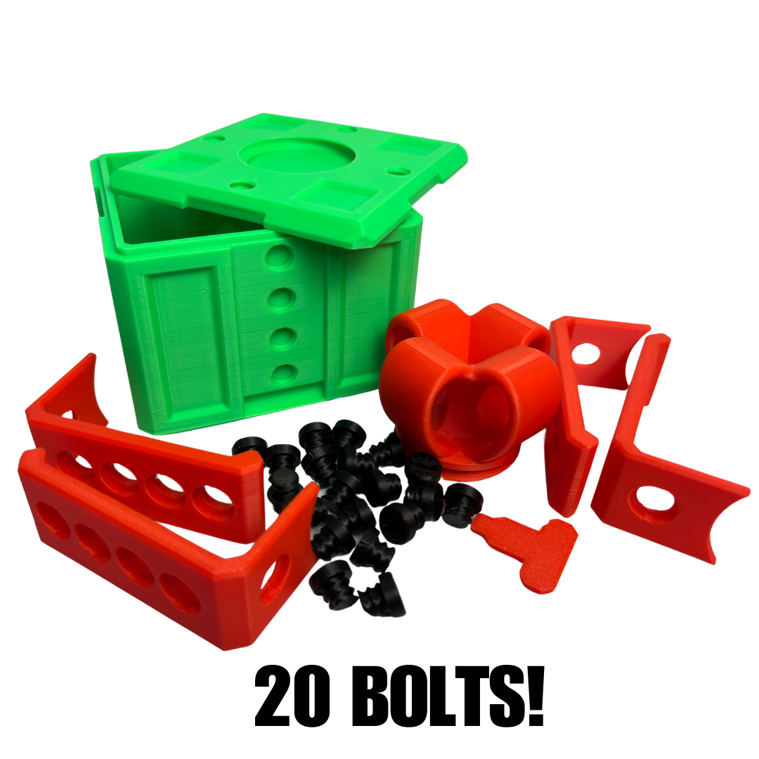 GIft Box 3D Printed Funny Box and Middle Finger in A Box Set