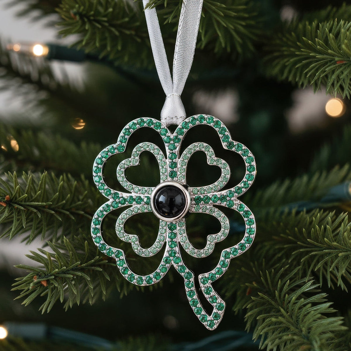 Personalized Multicolor Snowflake Photo Ornament Projection Gem Ornament Christmas Tree Ornament Christmas Gifts