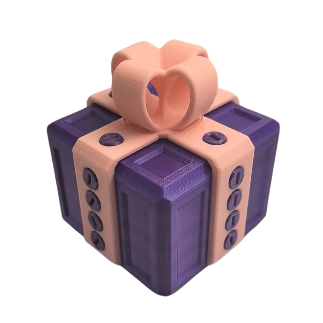 GIft Box 3D Printed Funny Box and Middle Finger in A Box Set