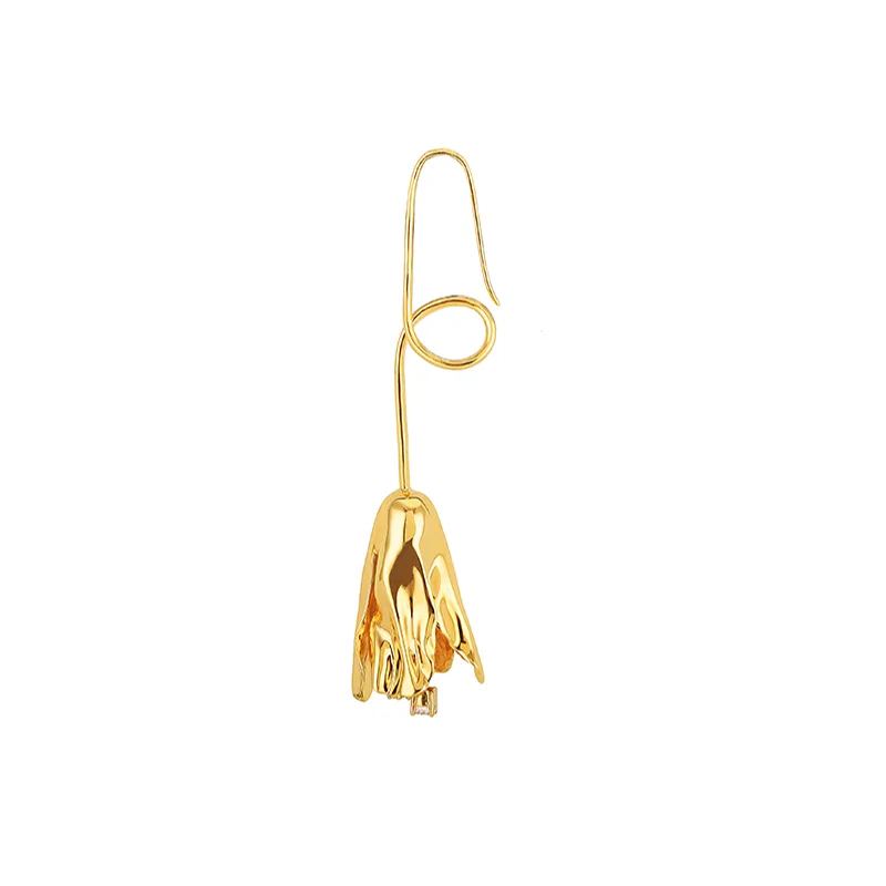 Tulip Collection Single Flower Earrings