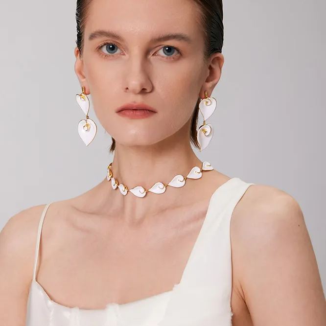 Calla Lily Collection Multi-flower Combination Choker