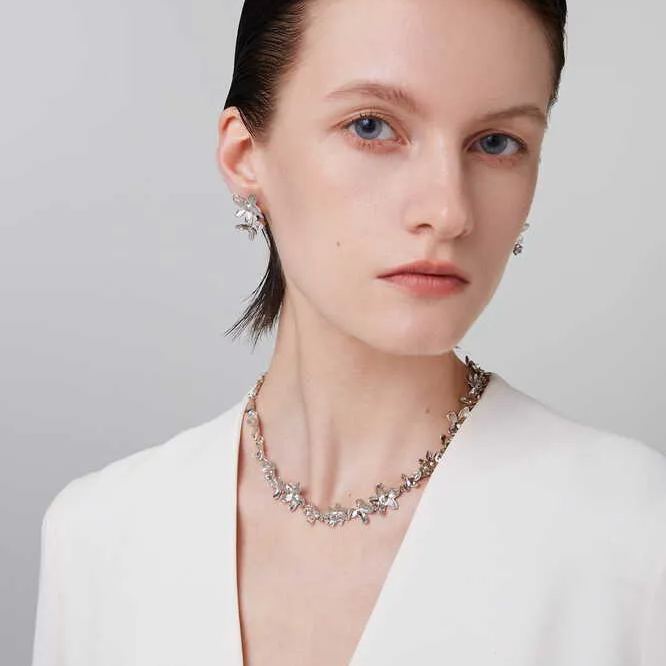 Ammi Collecton Bifloral Drop Earrings