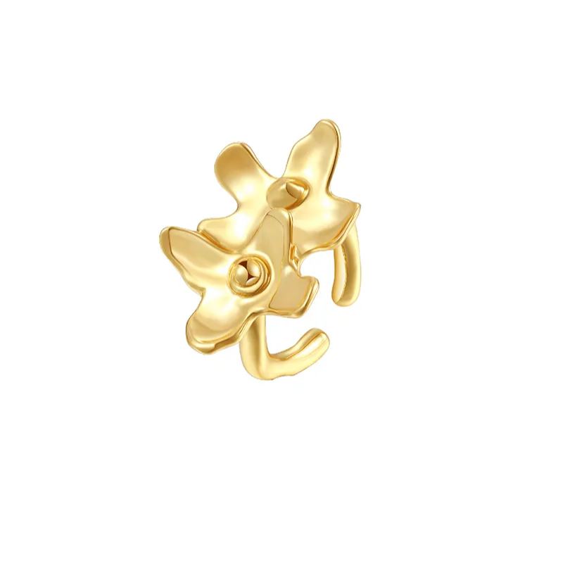 Hydrangea Collection Bifloral Open Ring