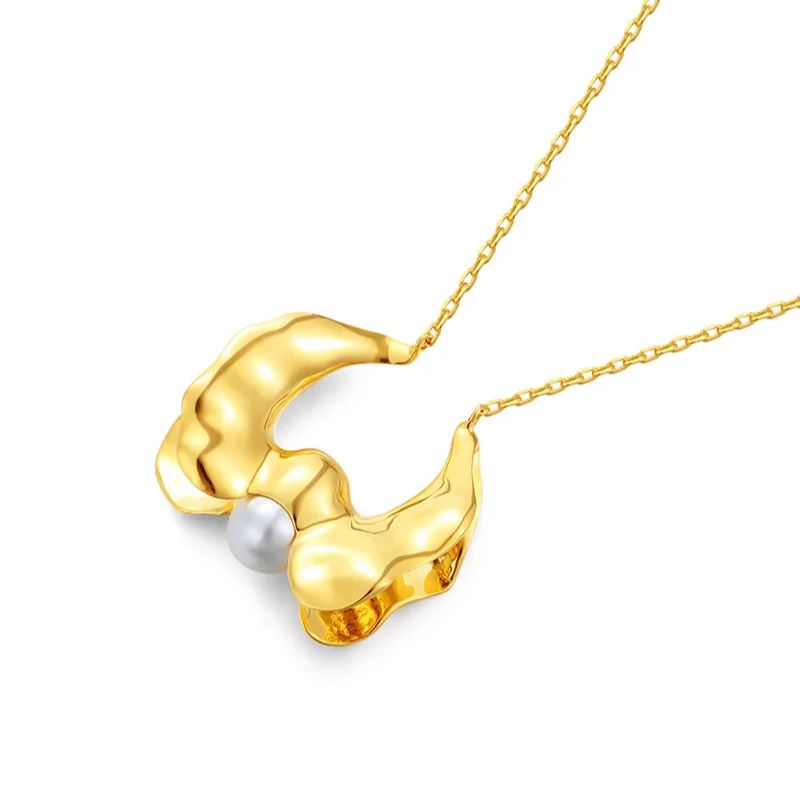 Calyx Collection Flower Design Necklace