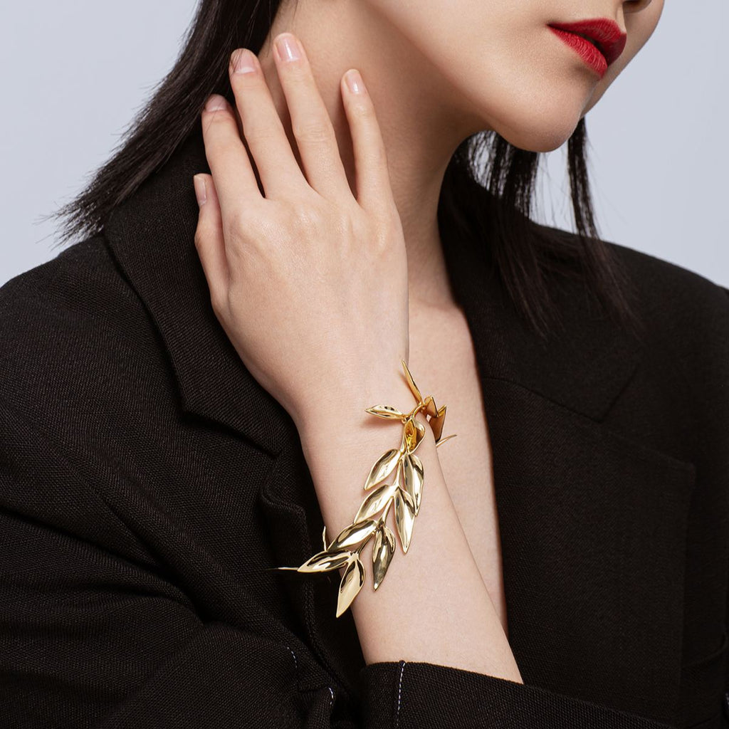 Bamboo Collection Bamboo Leaf Bracelet